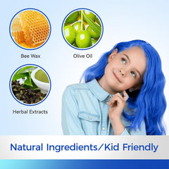 EFLY party cosplay blue hair wax for dramatic color.