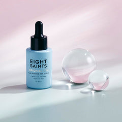Eight Saints aloe vera ingredients illustrate soothing care for sensitive days.