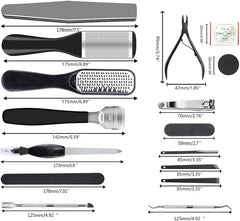 Cuticle pusher and foot clipper from EKOCSIO for precise grooming