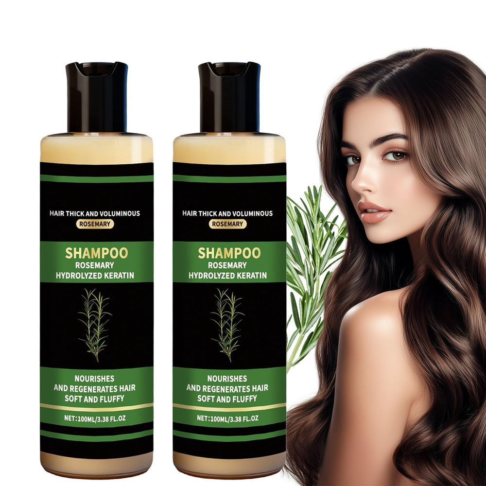 Shampoing ekxzvg romarin et kératine hydrolysée nourrit le cuir chevelu en profondeur