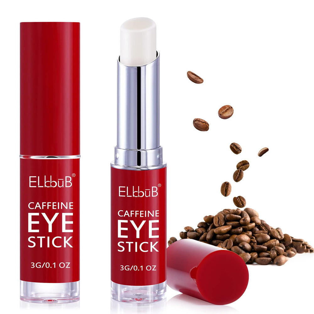 ELBBUB Eye Stick application closeup shows hydrated, smooth eye skin.