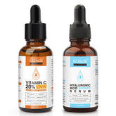 ELBBUB Vitamin C serum bottle for hydrated, radiant skin.