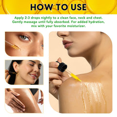 ELBBUB Vitamin E Oil hair care highlights shine and moisture along strands.