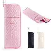 ELCUPA hair tools travel bag with heat-resistant holder protects surfaces during styling on the go.