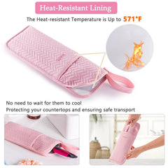ELCUPA compact travel bag measures 13.8 by 5.5 inches for secure storage.