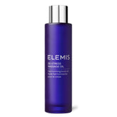ELEMIS De-Stress Massage Oil pour releasing calming aroma and tension relief.