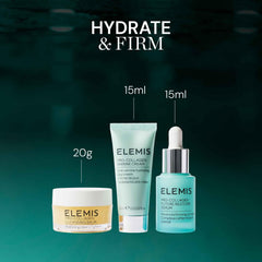 ELEMIS firming serum vial compact size offers on-the-go skin support.