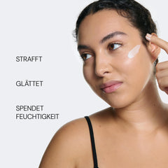 ELEMIS Pro-Collagen Marine Cream applied on dry skin for lasting moisture