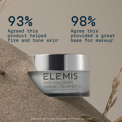Elemis Pro-Collagen Marine Cream SPF 30 daily-use scene for morning hydration.