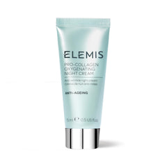 Elemis Pro-Collagen Night Cream travel-size jar delivering overnight hydration.