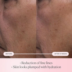 Elemis Pro-Collagen Rose Micro Serum bottle side view shows sleek design for daily use.
