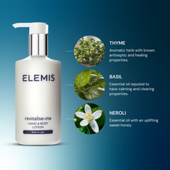 ELEMIS Revitalise-Me aroma of citrus notes uplifts mood during routine