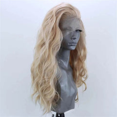 ELESTY heat-resistant fiber wig withstands heat up to 160°C for versatile styling.