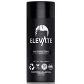 Elevate Hair Fibers bottle pour shows quick, natural-looking coverage.