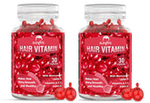 Elevate hair serum capsules bottle pour for smooth, frizz-free hair