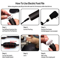 ELEVEN EVER replacement sandpaper discs for customizable foot care results