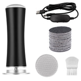 ELEVEN EVER electric callus remover with 360-degree rotation for smooth feet