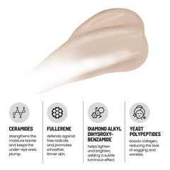 Eliré ceramide-rich formula close-up illustrating barrier support and moisture