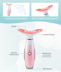 ELISHINE user holding device to demonstrate portable, easy-to-use massaging on the go