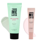 Elizabeth Mott Thank Me Later duo packaging shows sleek, informative kit for easy shopping