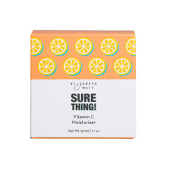 Applying Elizabeth Mott Vitamin C moisturizer highlights fast absorption and silky hydration.