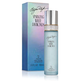 Elizabeth Taylor Sparkling White Diamonds bottle front view, ideal for romantic evenings.