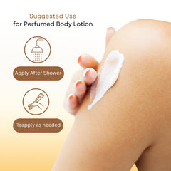 Elizabeth Taylor White Diamonds body lotion texture ready to soften skin.