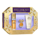 Elizabeth Taylor White Diamonds edt bottle on display for refined evenings