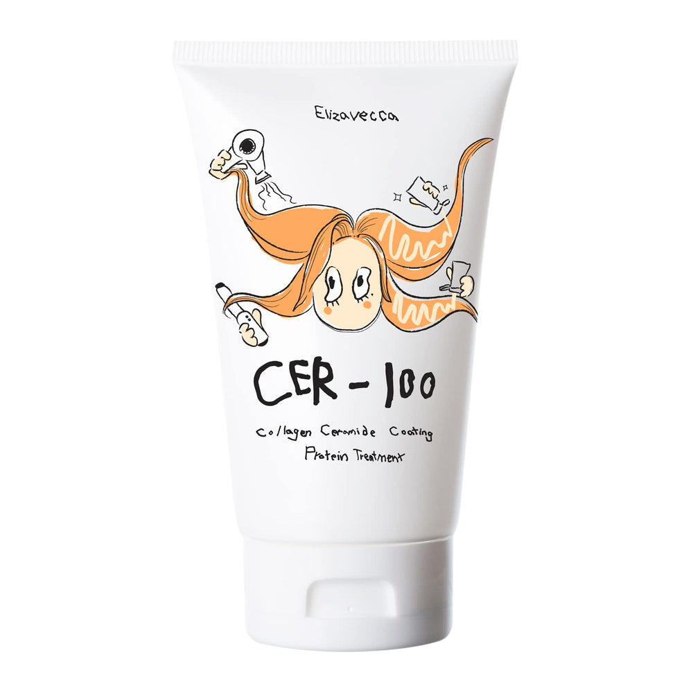 Elizavecca cer-100 bottle closeup for targeted hair repair and nourishment