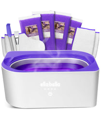 ELLA BELLA paraffin wax machine with hands and feet kit for at‑home spa relief.