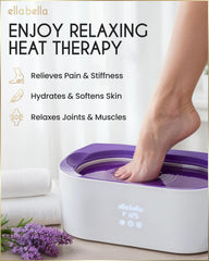 ELLA BELLA paraffin wax refills in large packs for extended pampering sessions.