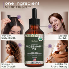 Close-up of Ella & Eden label highlighting pure steam-distilled oil.