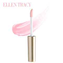 ELLEN TRACY Gold Edition lip gloss variety swatches show bold to neutral shades.