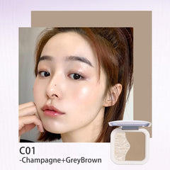 ELLESY highlighter palette brush included for effortless blending