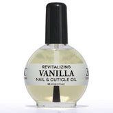 Ellie Chase bottle with vanilla oil front showing a lightweight cuticle care oil