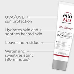 One-point-seven-ounce tube by EltaMD for travel and daily sun protection.
