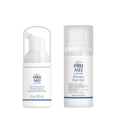 EltaMD Skin Recovery Amino Acid Foaming Cleanser bottle—gentle daily cleansing.