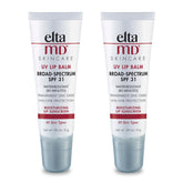 EltaMD UV Lip Balm SPF 30 tube front protects lips from sun while staying moisturized.