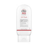 EltaMD UV Pure sunscreen bottle with mineral formula for face and body, suitable for kids and adults.