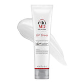 EltaMD UV Sheer face sunscreen SPF 50+ application for matte finish