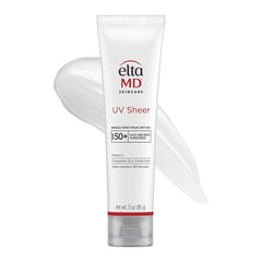 EltaMD UV Sheer face sunscreen SPF 50+ application for matte finish