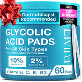 Elvira Glycolic Pads packaging close-up showing branding and ingredients