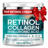 Elvira Retinol Anti Aging Moisturizer bottle shows lightweight daily hydration for facial care