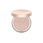 Emani Flawless Matte Powder compact offers a shine-free, long-lasting finish.