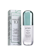 Emani Perfect 10 primer bottle closeup highlighting premium packaging for a smooth base