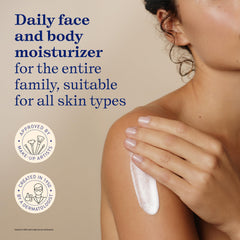 Embryolisse Lait Creme Fluid+ application illustration demonstrates quick absorption
