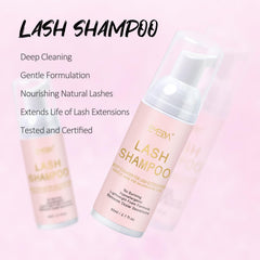EMEDA lash cleaning kit rinse bottle for precise cleansing
