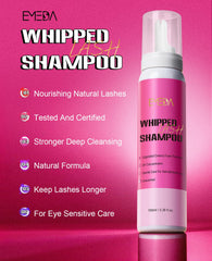 EMEDA lash cleanser kit with brush ready for daily lash care
