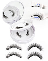 EMEDA natural look magnetic lashes kit with applicator for quick wear