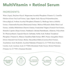 emergin C MultiVitamin Serum bottle pouring to illustrate easy application